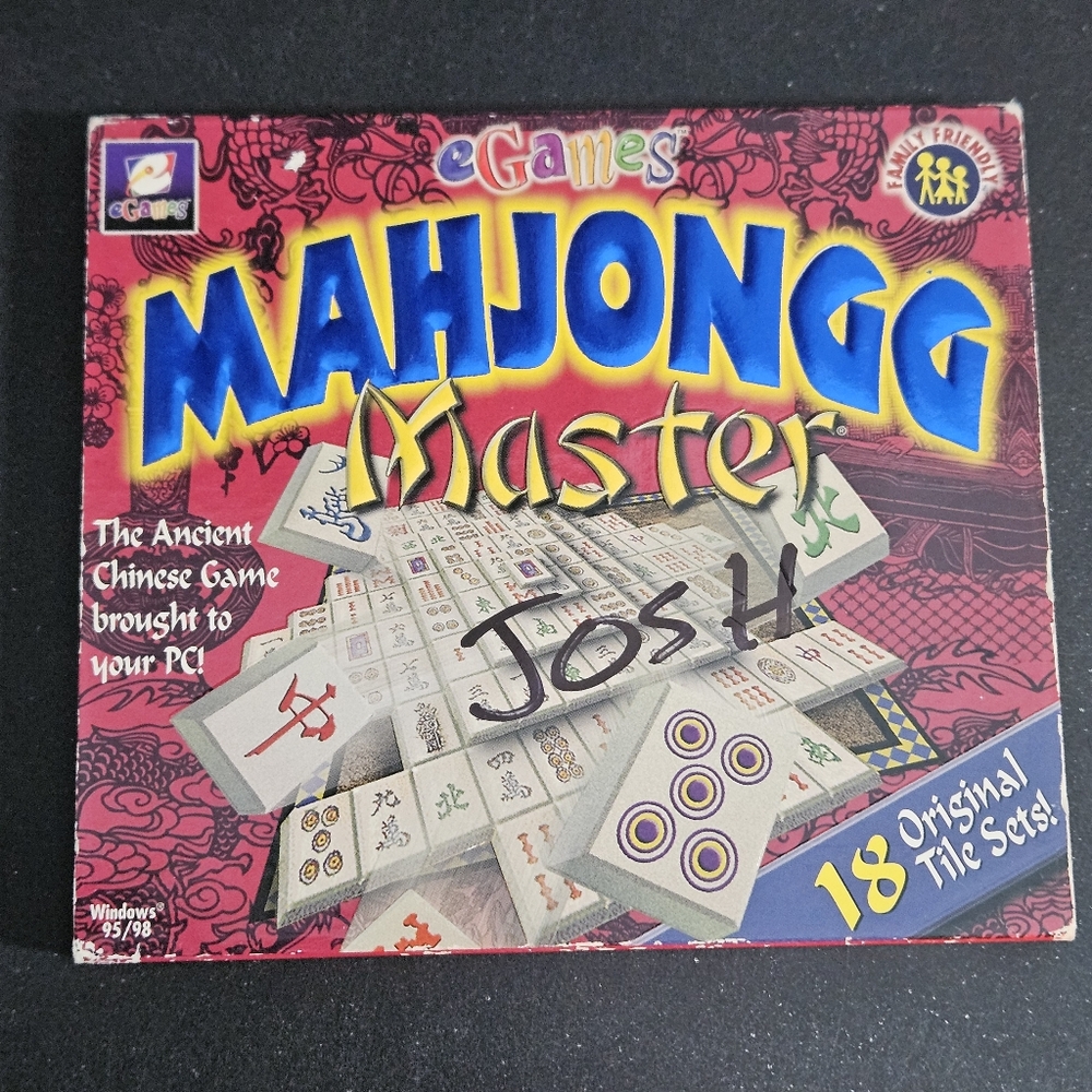 Mahjong Master eGames for PC 2000